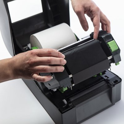 BROTHER  Brs1d300110 Premium Print Ribbon 110 Mm Argent&eacute;