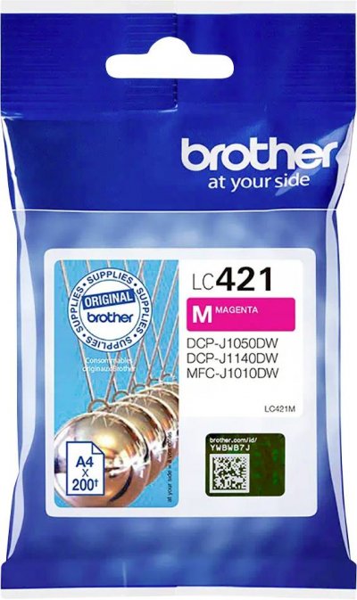 BROTHER  Cartouche Encre Lc421m One Size Magenta