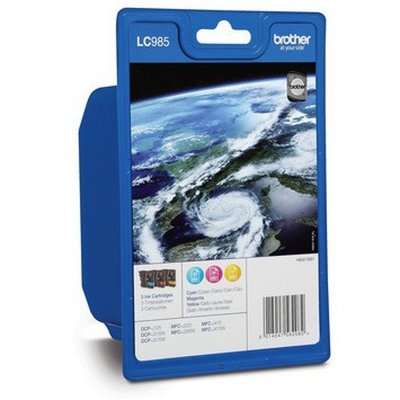 BROTHER  cartouche lc-985 - 3 couleurs