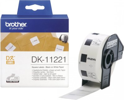 BROTHER  DK-11221 - etiquettes - 1000 etiquette(s) - 23 x 23 mm