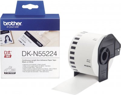 BROTHER  DKN55224 ruban d'&eacute;tiquette, Papier