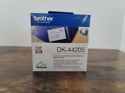 BROTHER  Etiquettes Blanc Original DK-44205