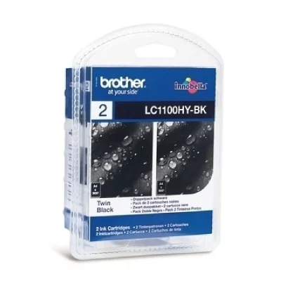 BROTHER  Ink Cartouche D&acute;encre Lc-1100hybkbp2 Xl