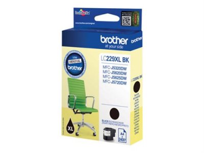 BROTHER  LC-229XLBKBP cartouche d'encre 1 pi&egrave;ce(s) Original Noir