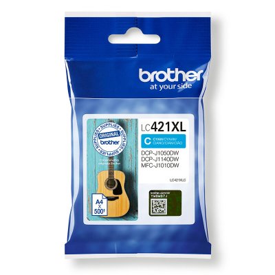 BROTHER  LC-421XLC Cartouche d'encre Cyan Original LC421XLC