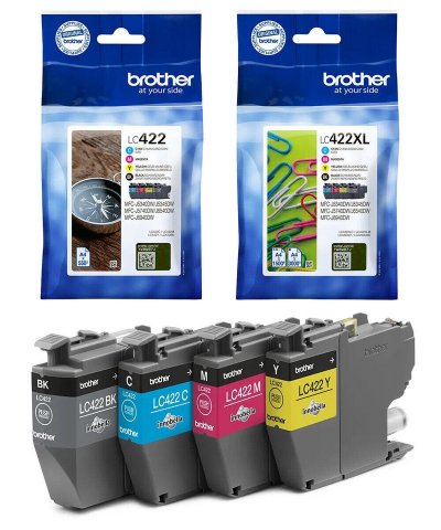 BROTHER  LC-422C Cartouche d'encre Cyan Original LC422C