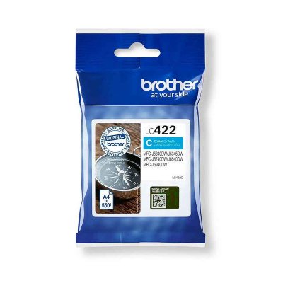 BROTHER  LC-422C Cartouche d'encre Cyan Original LC422C