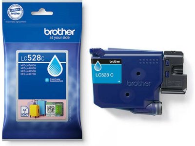 BROTHER  LC-528C - Cyan - Cartouche d'encre - Tr&egrave;s grande capacit&eacute;