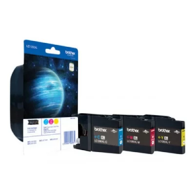 BROTHER  Lc1280xlrbwbpdr Ink Cartrige Multicolore,Jaune