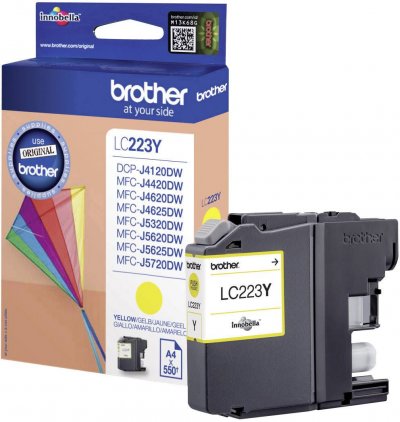 BROTHER  LC223Y Jaune