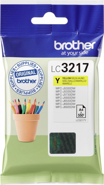 BROTHER  LC3217Y Jaune