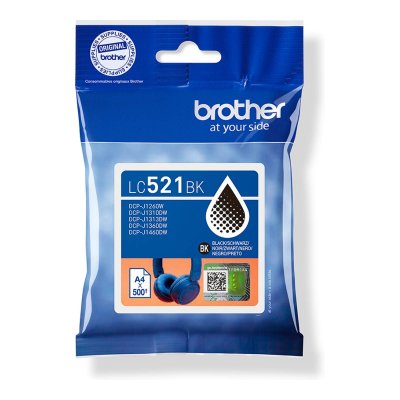 BROTHER  LC521BK - noir - original - cartouche d'encre