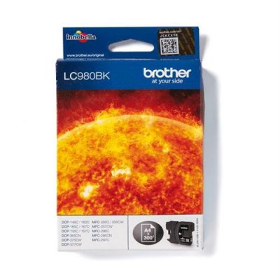 BROTHER  LC980BK Cartouche d'encre Noir