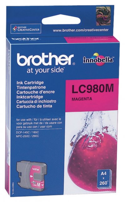 BROTHER  LC980M Magenta
