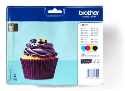 BROTHER  Pack Lc123 Cartouches Compatibles