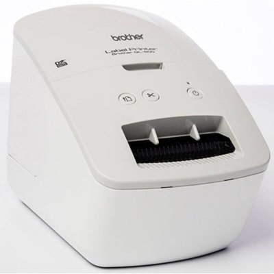 BROTHER  PT QL600G Imprimante d'&eacute;tiquettes Gris QL600GXX1 USB/Mono