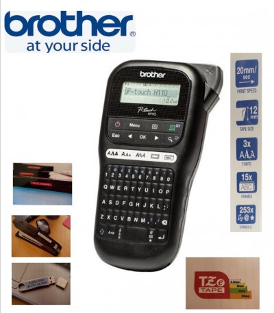 BROTHER  Titreuse portable P-Touch H110