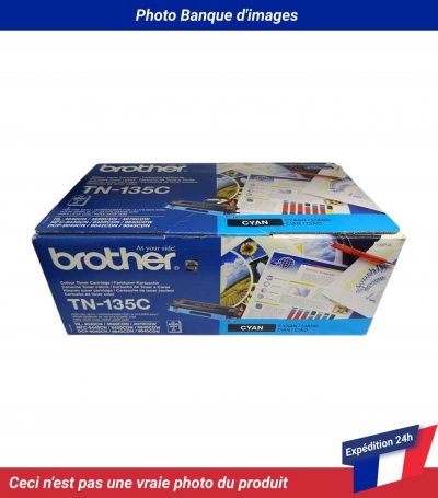 BROTHER  Tn-135C Cyan 4000 pages &agrave; 5