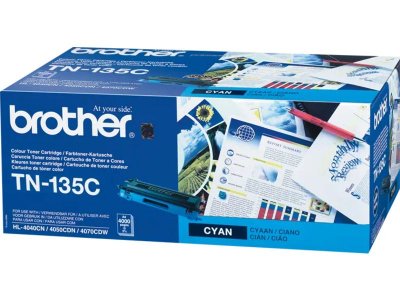 BROTHER  Tn-135C Cyan 4000 pages &agrave; 5