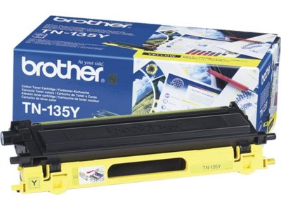 BROTHER  Tn-135Y Jaune 4000 pages &agrave; 5