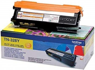 BROTHER  Tn-328Y Toner Cartridge Yellow