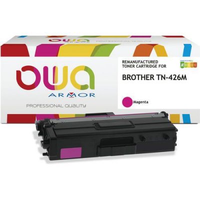 OWA Brother Tn-426m Toner Remanufactur&eacute; Haute Capacit&eacute; Magenta