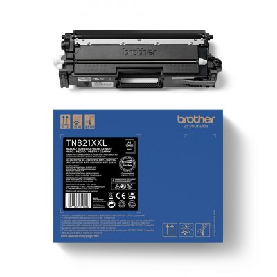 BROTHER  TN-821XXLBK - Ultra High Yield - noir - original - cartouche de toner 