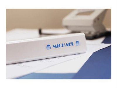 BROTHER  Tze-133 12 Mm 8 M Clair,Bleu