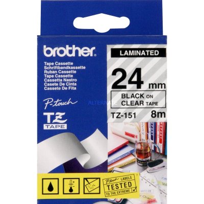 BROTHER  TZE-151 ruban d'&eacute;tiquette TZ