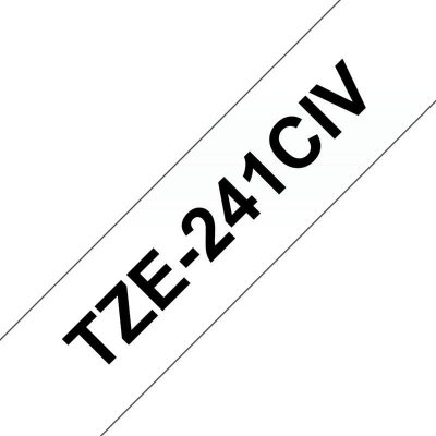 BROTHER  TZe 241CIV - ruban lamin&eacute; - 1 rouleau(x)