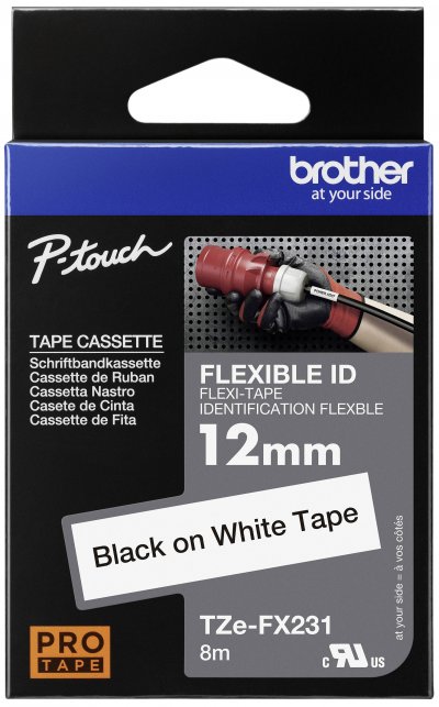 BROTHER  TZEFX231 ruban d'&eacute;tiquette TZ