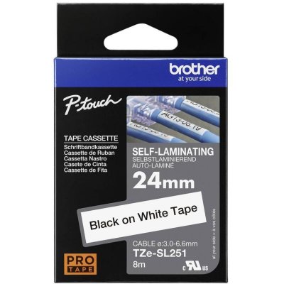 BROTHER  Tzesl251 Ribbon Cartridge Noir