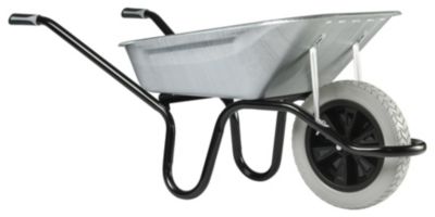 HAEMMERLIN Brouette Aktiv Excellium 100 L Galva Roue Increvable Racing