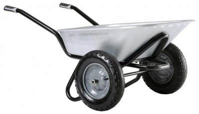 HAEMMERLIN Brouette Aktiv Excellium 100 twin galva roues gonfl&eacute;es