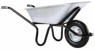 HAEMMERLIN Brouette Aktiv Excellium+ 120l Reno Galva Roue Gonfl&eacute;e