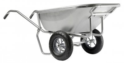 HAEMMERLIN Brouette Expert Twin Excellium 230 Tout Galva Roues Gonfl&eacute;es