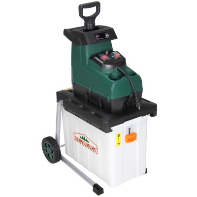 GARDEBRUK Broyeur de v&eacute;g&eacute;taux &eacute;lectrique 2800W - 60L
