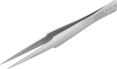 KNIPEX Brucelle 135mm Droite - Ultrafine - Acier Inoxydable Antimagn&eacute;tique