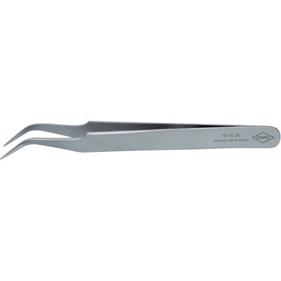 KNIPEX Brucelle De 120mm Coud&eacute;e 45&deg; Ultrafine Acier Inox Antimagn&eacute;tique