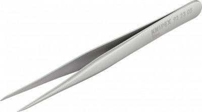 KNIPEX Brucelle De 120mm Droite - Pointue - Titane Inoxydable Antimagn&eacute;tique