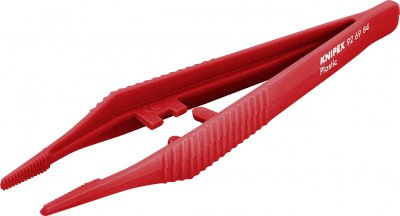 KNIPEX Brucelle De 130mm Droite - Bouts Carr&eacute;s &Eacute;mouss&eacute;s - Plastique Robuste
