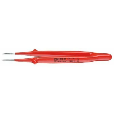 KNIPEX Brucelle De 150mm Droite - Isol&eacute;e 1000v - Pointue - Acier Nickel&eacute;