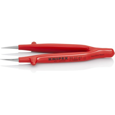 KNIPEX Brucelles haute pr&eacute;cision VDE pointues droites 130mm  1 PCS
