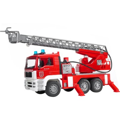 BRUDER  02771 Camion de pompiers Man avec pompe &agrave; eau