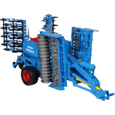 BRUDER  - 2026 - Semoir Lemken Solitair 9 tracteur - Bleu 