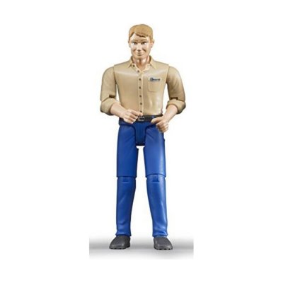 BRUDER  homme blond avec jean bleu BRU4001702600068