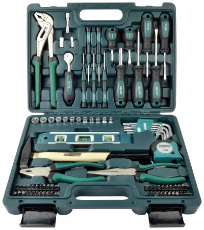 BRUDER MANNESMANN BR&Uuml;DER MANNESMANN Bo&icirc;te &agrave; outils, 87 pi&egrave;ces, en coffret