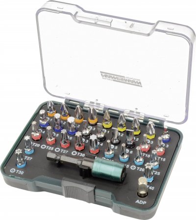 BRUDER MANNESMANN Br&uuml;der Mannesmann - Mannesmann M29710 Jeu dembouts 32 pi&egrave;ces