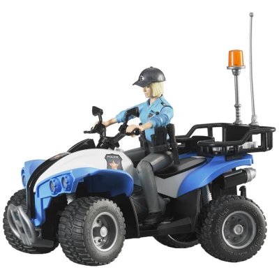 BRUDER  Quad avec Polici&egrave;re