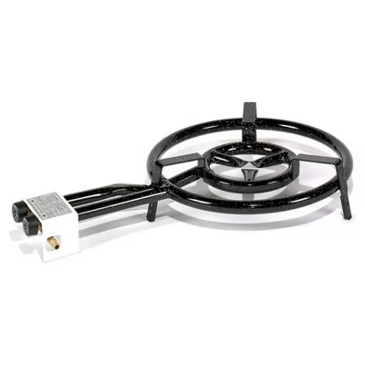 VAELLO CAMPOS Br&ucirc;leur &Agrave; Gaz Butane/Propane &Oslash;40cm 2 Feux. Vaello